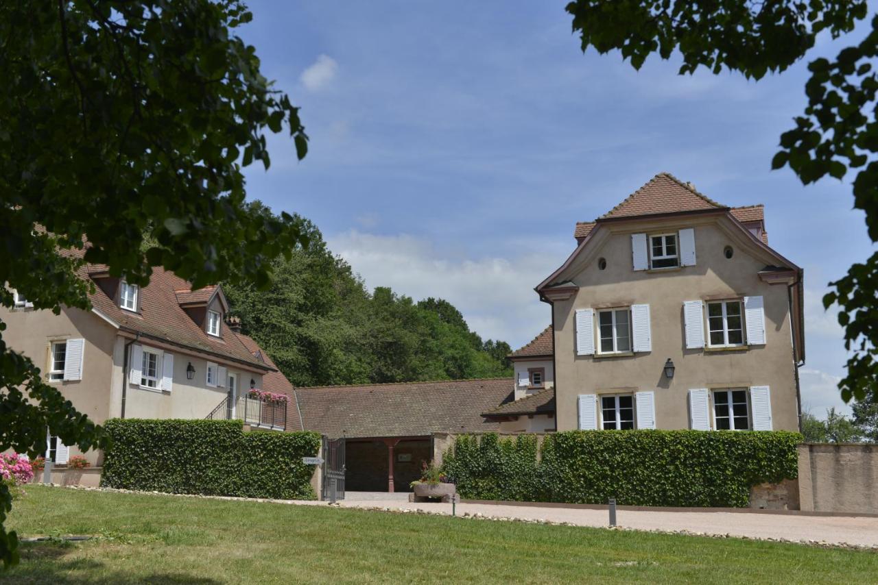 Maison D'Hotes Les Jardins De Madeleine Bernardville Exterior photo