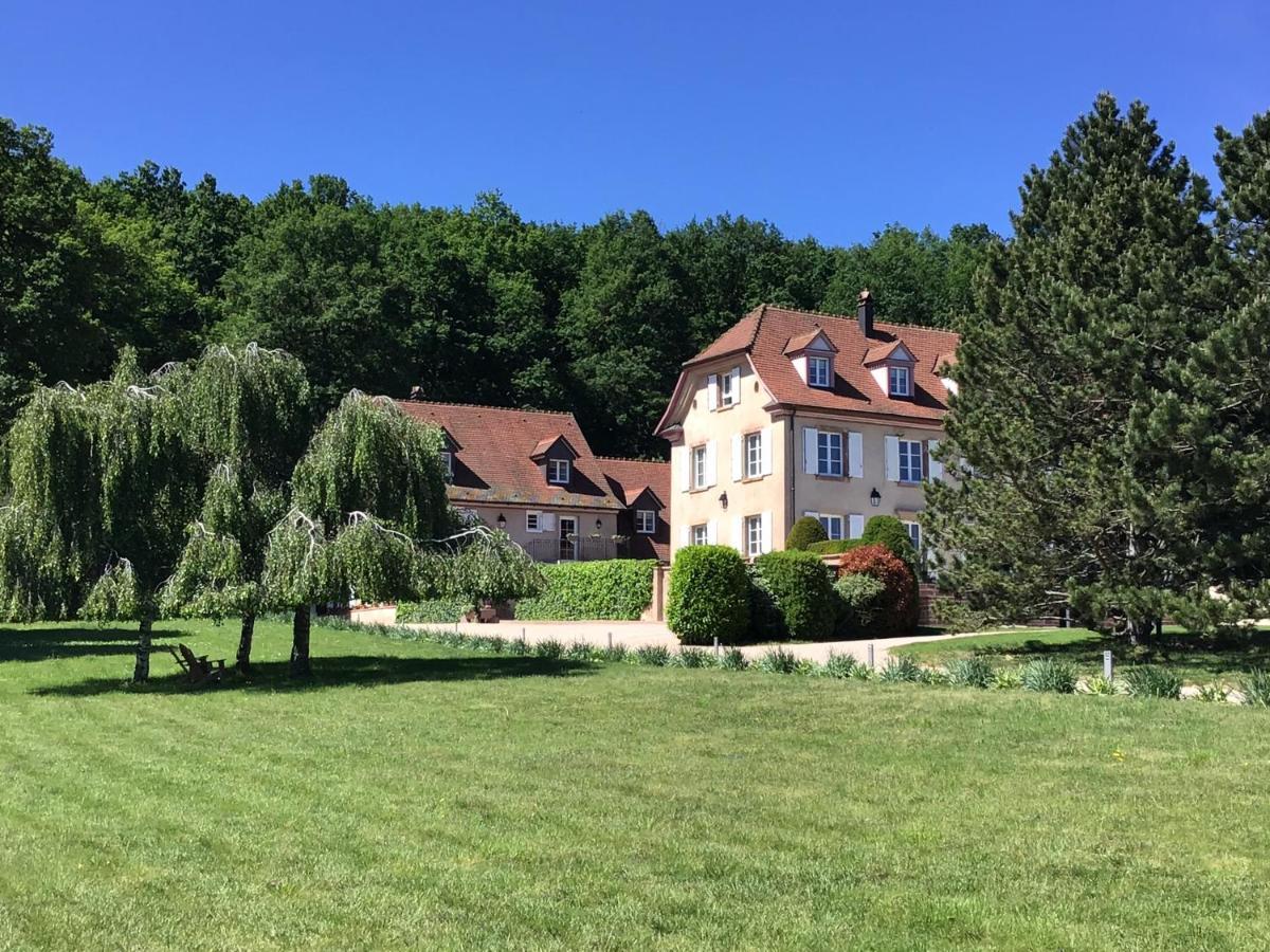Maison D'Hotes Les Jardins De Madeleine Bernardville Exterior photo